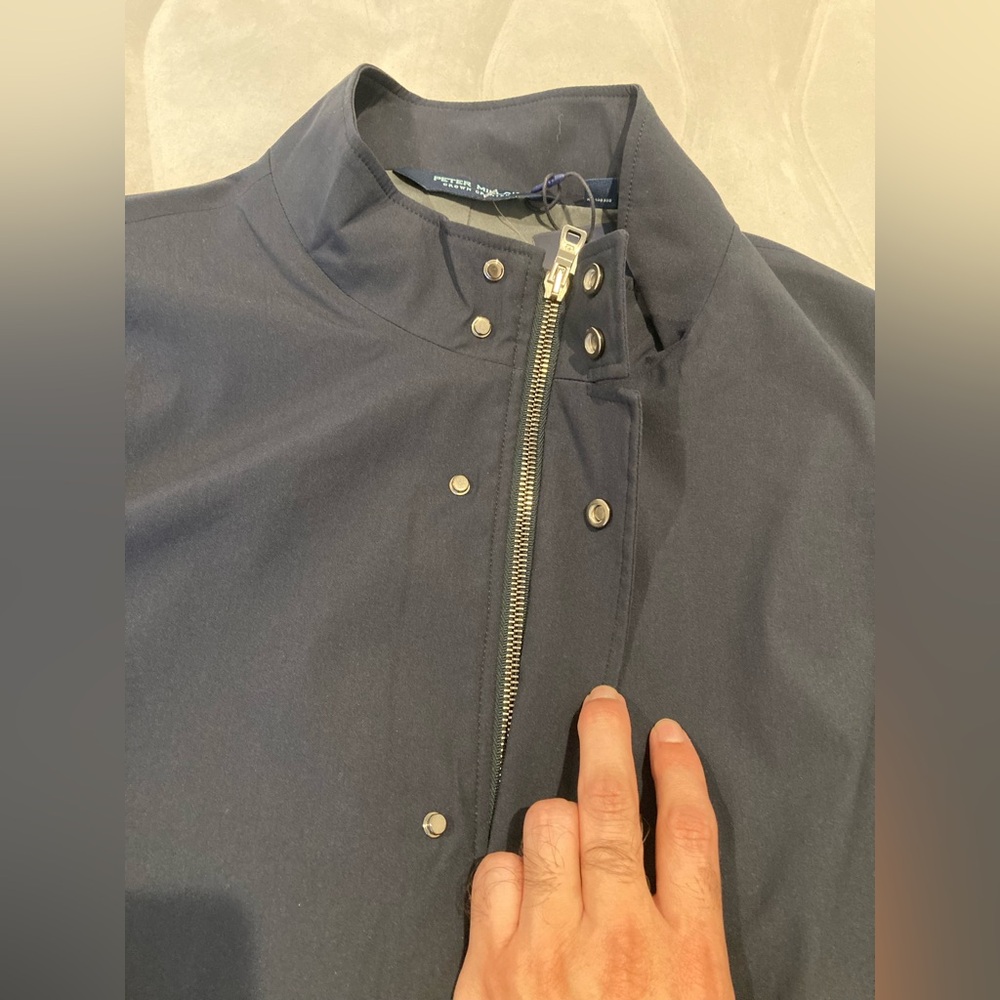 Peter Millar Excursionist Flex Men's Navy Jacket L - Picture 2 of 6
